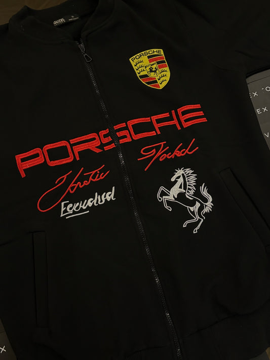 Porsche black and red Edition sweater
