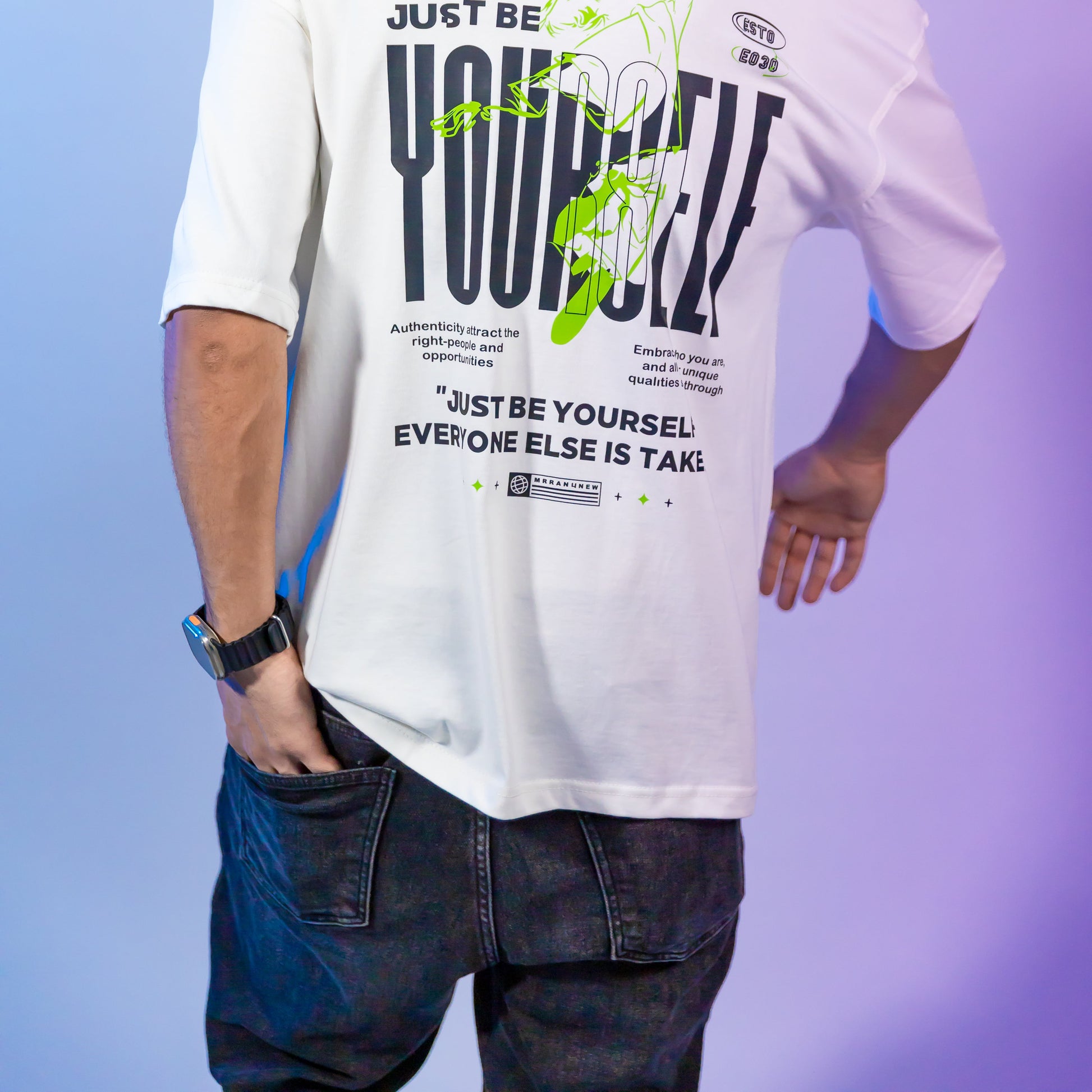 Tovex  just be your self over size fit